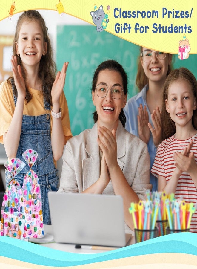 Saypacck مجموعة أدوات مكتبية من سايباك، 170 قطعة (24 قطعة)، هدايا حفلات عيد الحب للأطفال، هدايا تذكارية لحفلات أعياد الميلاد، مع ملاحظات لاصقة لطيفة، مناسبة لحقائب هدايا أعياد الميلاد المدرسية، جوائز ومكافآت، لوازم مكتبية بالجملة - Image 5